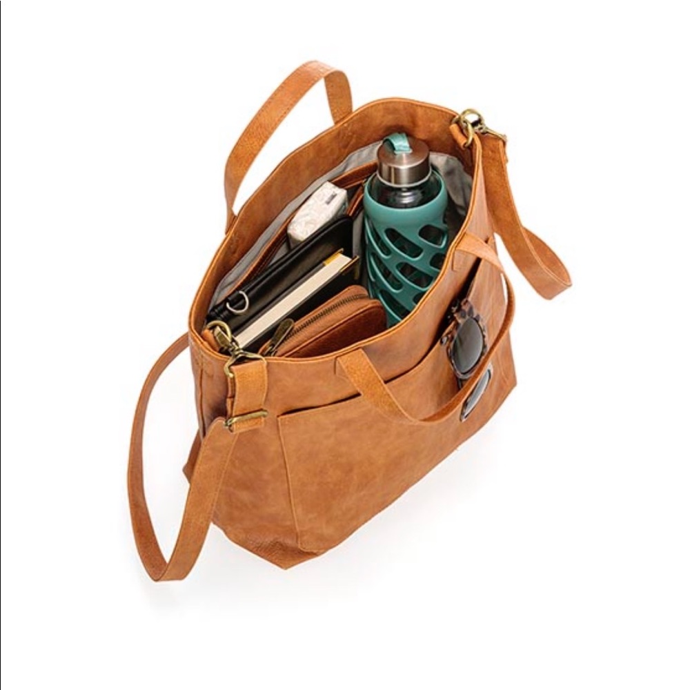 Tan crossbody